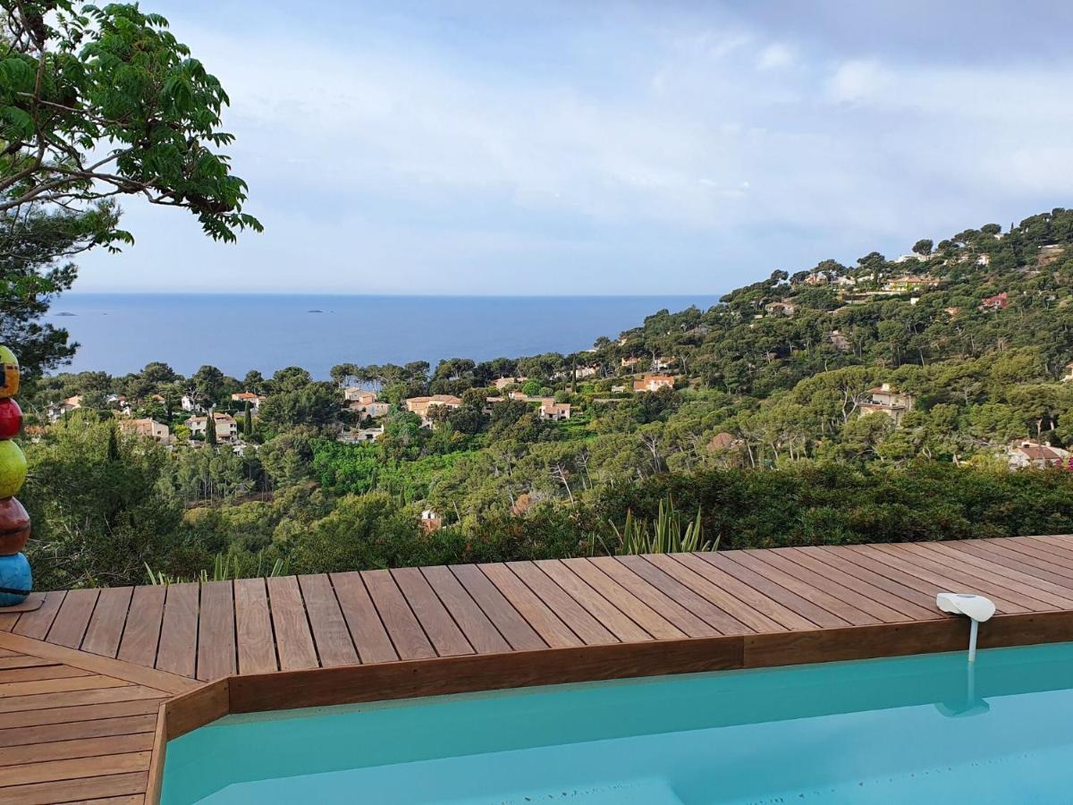 Pretty House With Sea View On The Hy Res Villa Hyères Eksteriør billede